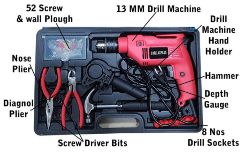 Agni 120 Pcs Drill Machine Set